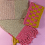 Polly Cowl Knitting Pattern Kit by Emma Munn in Ricorumi Nilli Nilli DK