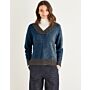 Sirdar Haworth Tweed Womens Crossover V neck Sweater 10151 