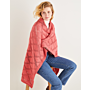 Sirdar Country Classic Worsted Womens Diamond Trellis Afghan 10164 