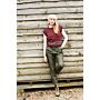 Stylecraft Highland Heathers DK Ladies R V Neck  Top Pattern Download 9865 