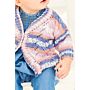 Stylecraft Bambino Prints DK Childs Cardigan and Sweater Pattern 9843 41-46cm
