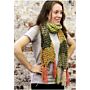 Stylecraft 9489 Scarf,Cowl&Mitts Crochet Pattern in Batik Swirl DK- FREE PDF  