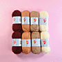 WoolBox Imagine Classic DK Cola Bottles Colour Pack - 8 x 100g Balls  800g