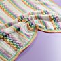 Dotty Crochet Blanket in WoolBox Imagine Lullaby Baby DK Yarn