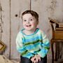 Emu Batik DK Childs Crew Neck Jumper 5003 Knitting Pattern  2-5 years
