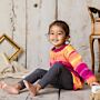 Emu Batik DK Childs Cardigan 5004 Knitting Pattern PDF  1-4 years