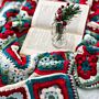 The Emu Christmas Folk Blanket Colour Pack in Emu Classic DK -Yarn & Pattern  6 x 100g