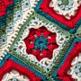 The Emu Christmas Folk Blanket Colour Pack in Emu Classic DK -Yarn & Pattern  6 x 100g