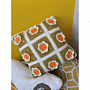 Flower Power Cushion Crocheted Pattern Kit by Zoe Potrac in Stylecraft Special DK