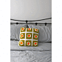 Flower Power Cushion Crocheted Pattern Kit by Zoe Potrac in Stylecraft Special DK