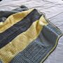 Patchwork Striped Baby Blanket Crochet Pattern by Val Pierce in WoolBox Imagine Anti-Pilling DK