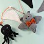 Halloween Bunting Pattern in WoolBox Imagine Classic DK by Amanda Berry