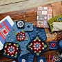 Janie Crow Indigo Dreams Crochet Blanket Kit