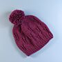 Little Windows Hat Knitting Pattern in WoolBox Chunky - Kit