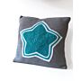 Winter Star Cushion Crochet Kit by WoolnHook in WoolBox Imagine Classic DK 