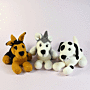 WoolPups German Shepherd Kit by Amanda Berry in WoolBox Imagine Classic DK