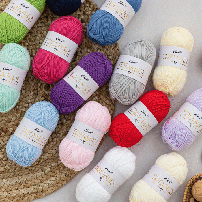 Emu Treasure DK Yarn 50 grm Ball main product photo