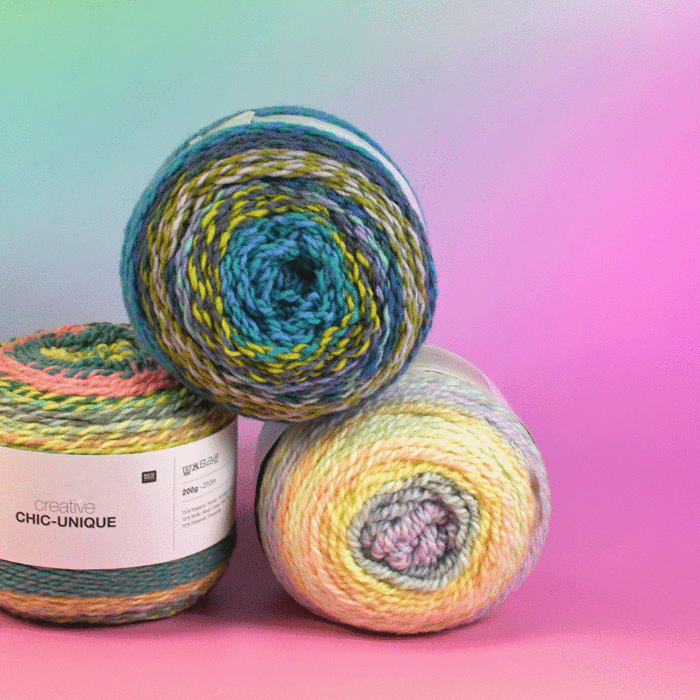 Rico Creative Chic Unique Chunky Yarn - 200 grm Ball main product photo