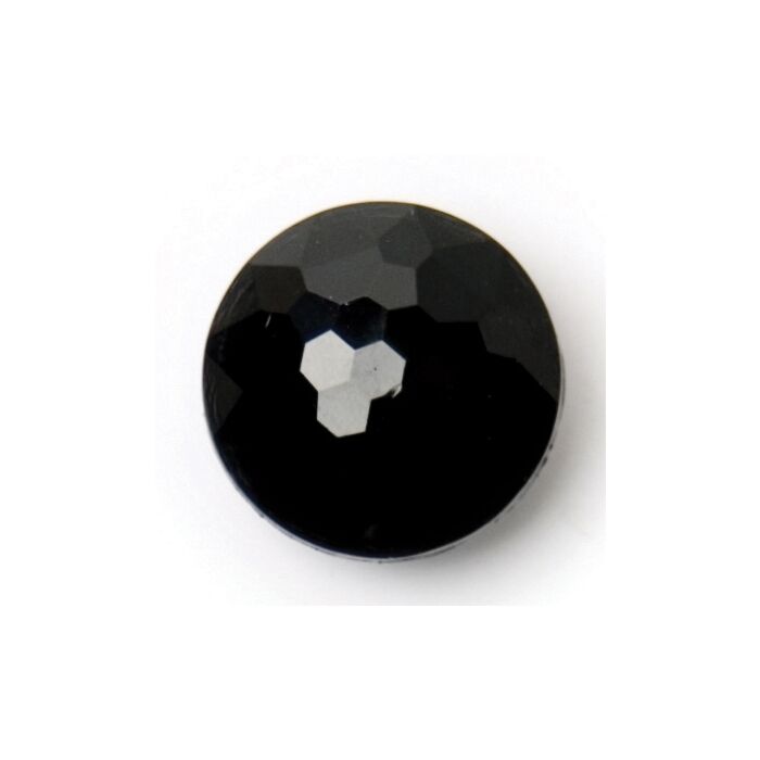 Milward Carded Buttons Hexagon Texture Shank Black 12mm Pack of 5 main product photo