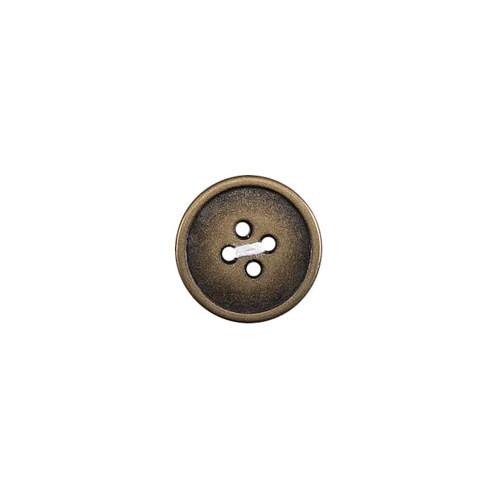 Milward Carded Buttons Metal Gold 17mm Pack of 2 main product photo