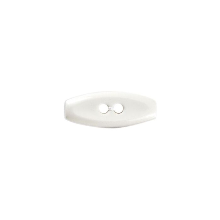 Milward Carded Buttons Toggle White 25mm Pack of 3 main product photo