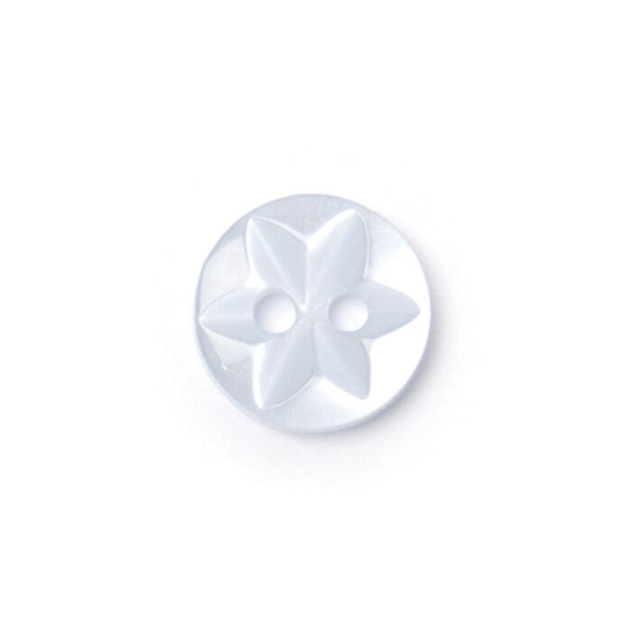 Milward Carded Buttons Star Sky Blue 10mm Pack of 8 main product photo