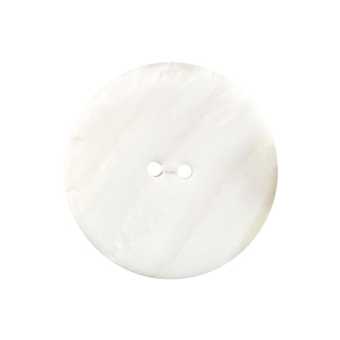Milward Carded Buttons Round Shell White 38mm Pack of 1 main product photo