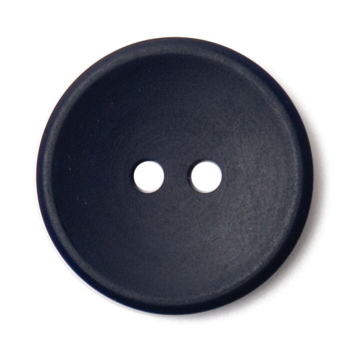 Milward Carded Buttons Rimmed 2 Hole Navy 20mm Pack of 3 main product photo