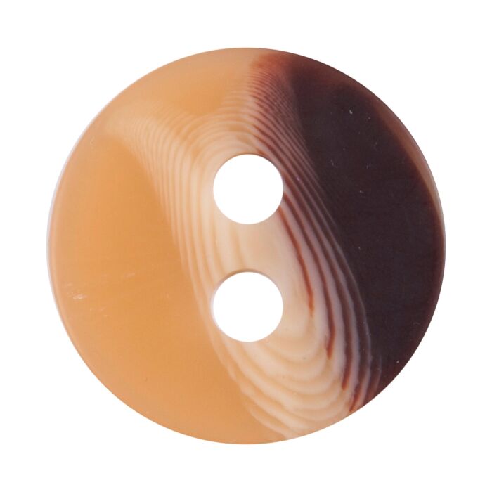 Milward Carded Buttons 2 Hole Beige 27mm Pack of 2 main product photo