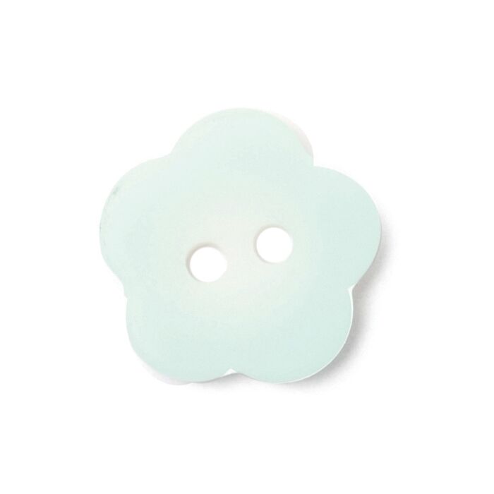 Milward Carded Buttons Milward Carded Buttons Flower Green 15mm Pack of 4 main product photo