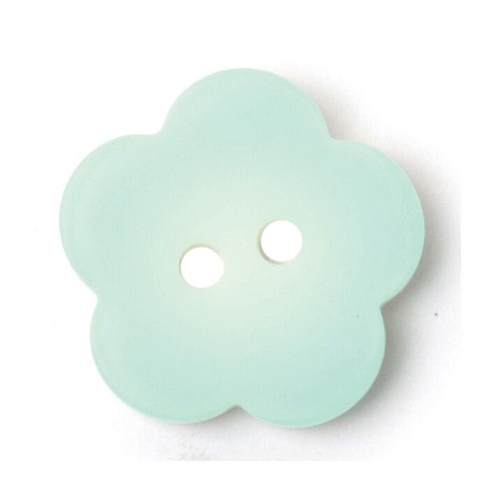Milward Carded Buttons Milward Carded Buttons Flower Green 20mm Pack of 2 main product photo