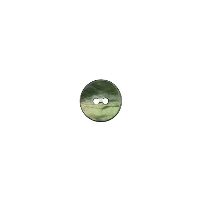 Milward Carded Buttons Round Shell Green 12mm Pack of 4 main product photo