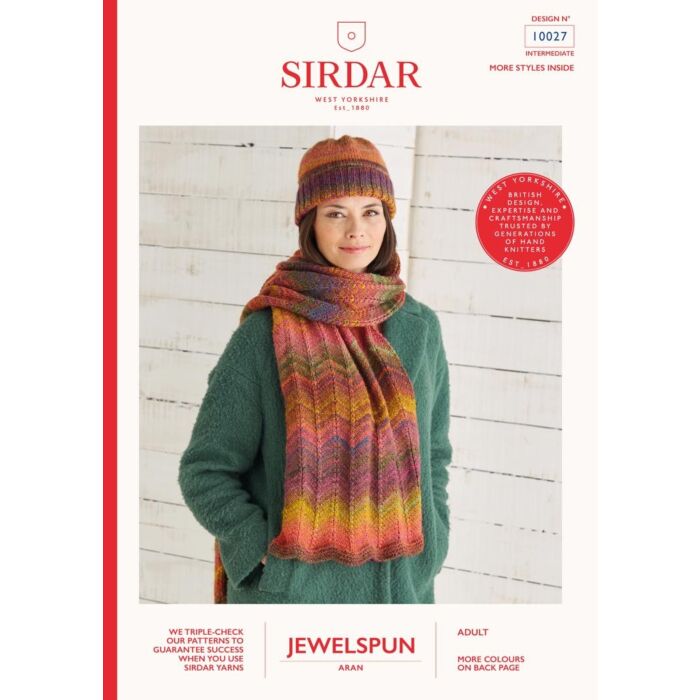 Jewelspun Scarf Hat 32-34 to 52-54in main product photo