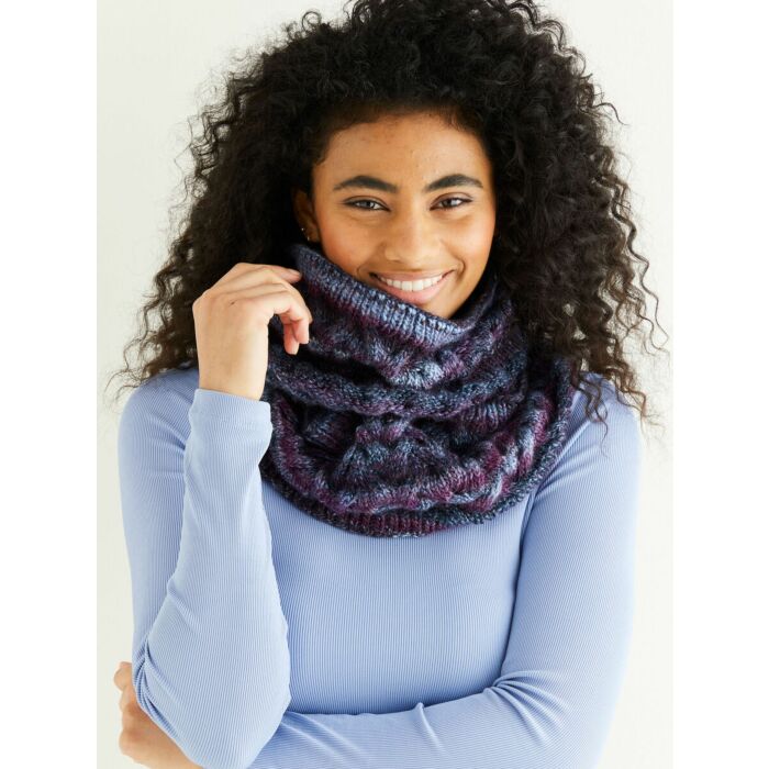 Sirdar Jewelspun Aran Snood Pattern 10348 One Size main product photo