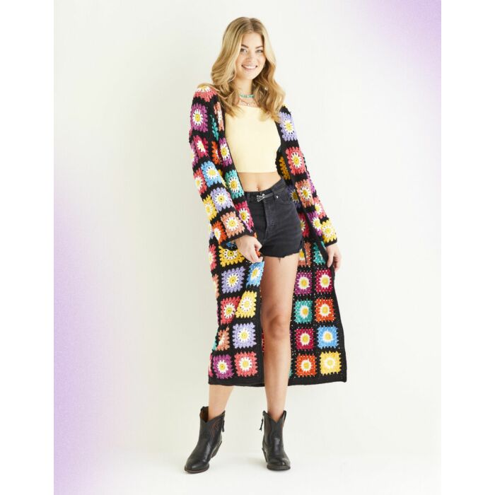 Sirdar Stories Coatchella Jacket Pattern Download 10525 6-28 main product photo