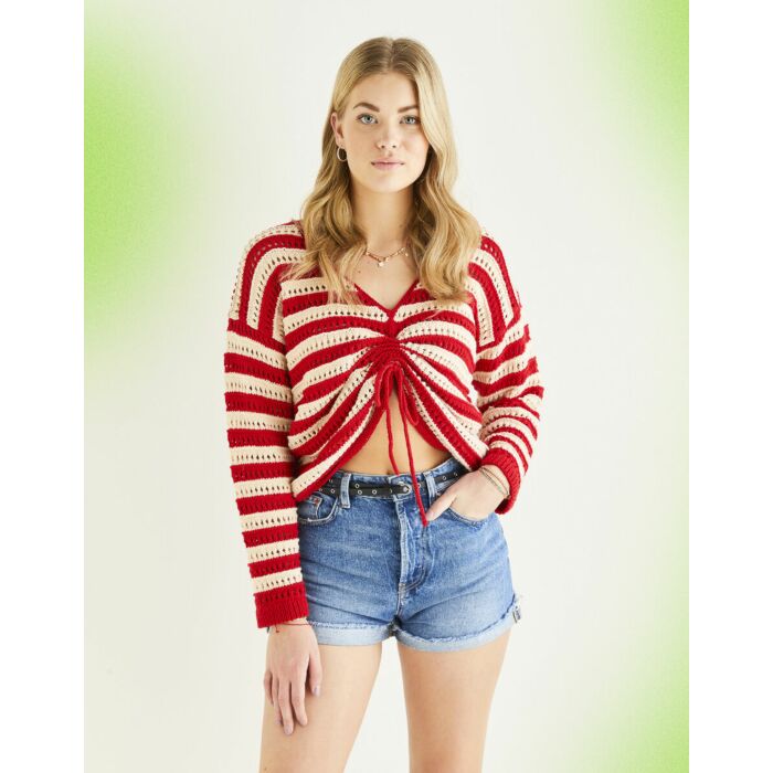Sirdar Stories Second Stage Sweater Pattern Download 10540 6-28 main product photo