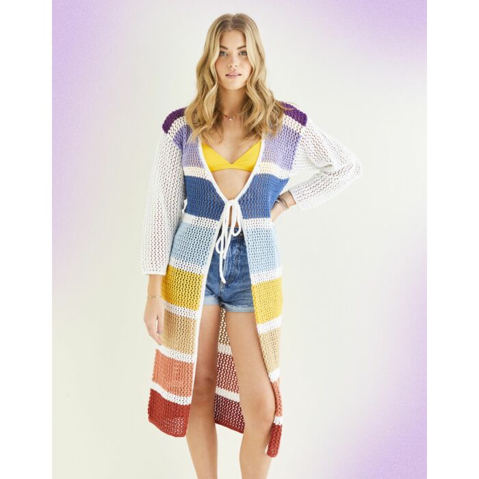 Sirdar Stories Opening Act Jacket Pattern Download 10543 6-28 main product photo