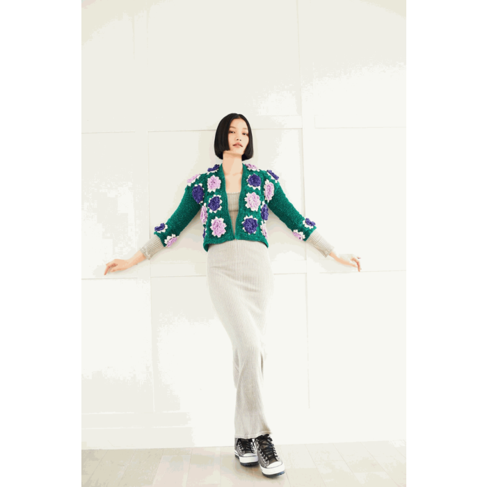 Stylecraft Squeeze Me DK Jackets 10080 Crochet Pattern PDF main product photo