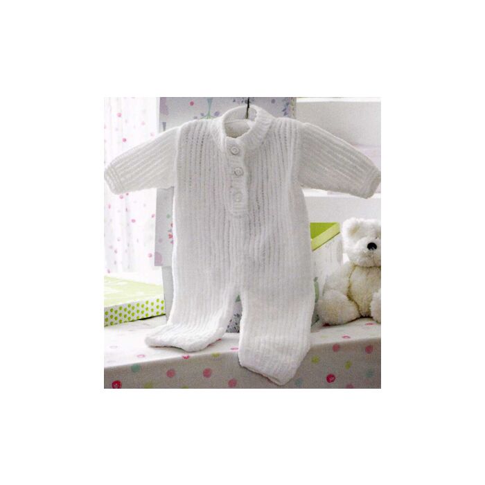 James C Brett Flutterby Baby grow Pattern JB176 14-22in main product photo