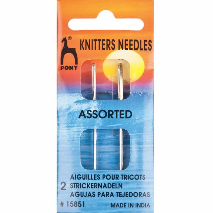 Pony Gold Eye Sewing Needles Knitters Assorted main product photo