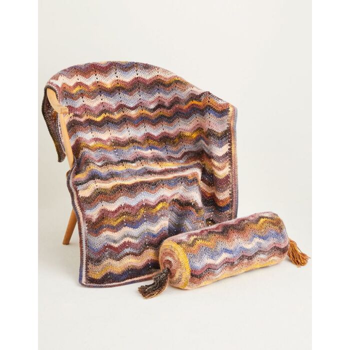 Sirdar Jewelspun - Knitted Domino Blanket 10142 One Size - Downloadable main product photo