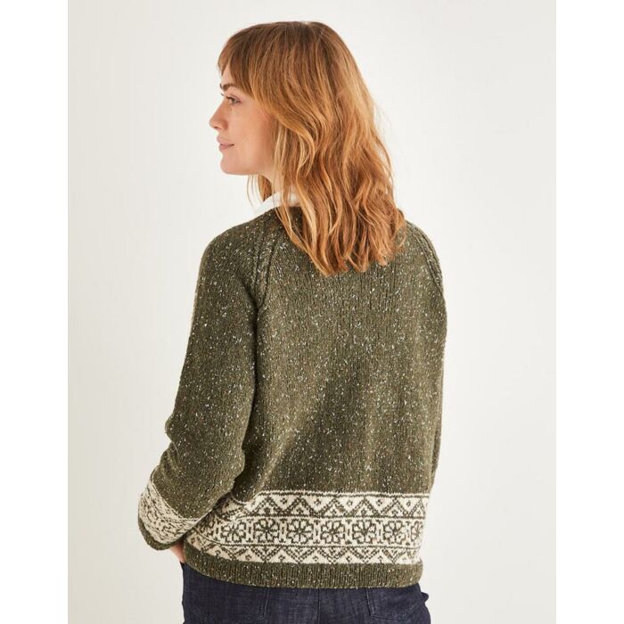 Sirdar Haworth Tweed Womens Yorkshire Fairisle Cardigan 10156 