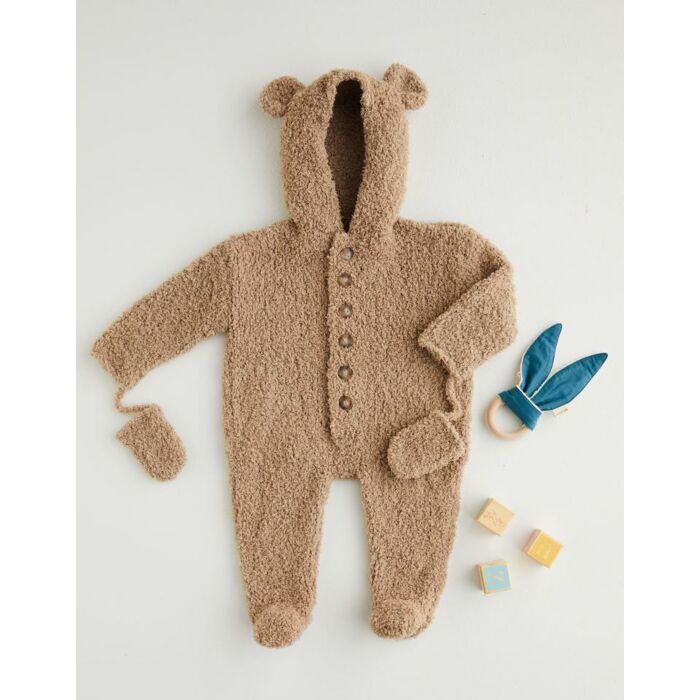 Sirdar Teddy Bear Romper in Snuggly Snowflake Chunky Pattern 5400 main product photo