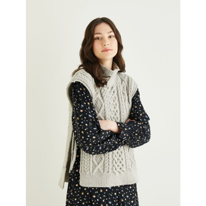 Hayfield Bonus Aran With Wool Ladies Tunic Pattern 10319 81cm-137cm main product photo