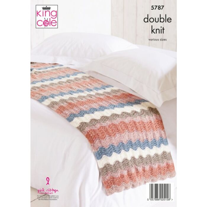 King Cole Harvest DK Ladies Tabbards Pattern 5787 Various main product photo