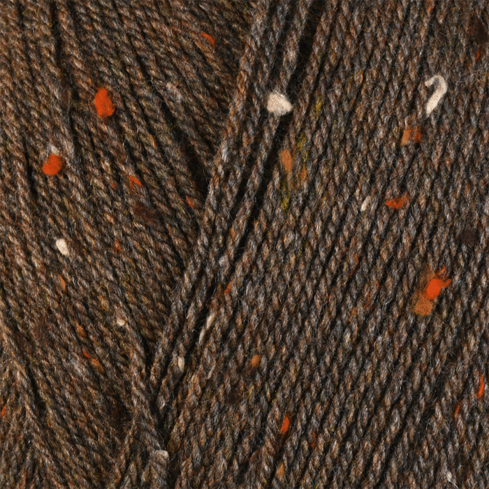 Woolcraft Aran with Wool Yarn Chestnutt Tweed 865 400g main product photo