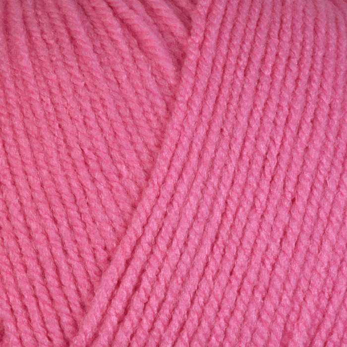 Woolcraft Acrylic Aran Yarn Candy Pink 498 400g main product photo