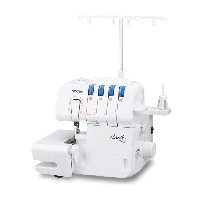 Brother 734DS Overlocker White 33.00 X 38.50 X 36.50 CM main product photo