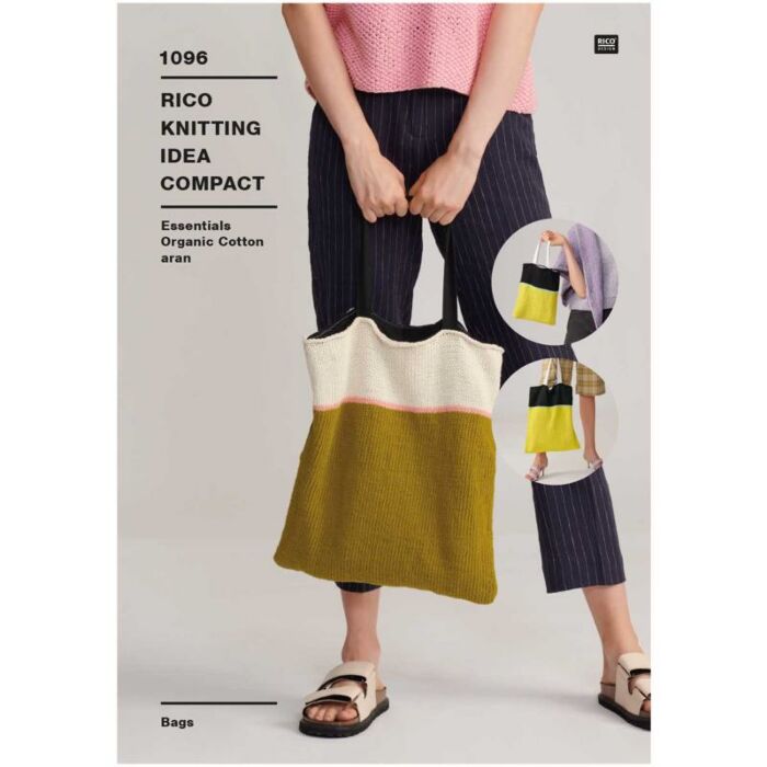 Rico Design Essentials Organic Cotton Aran Bag Design Pattern 1096 main product photo