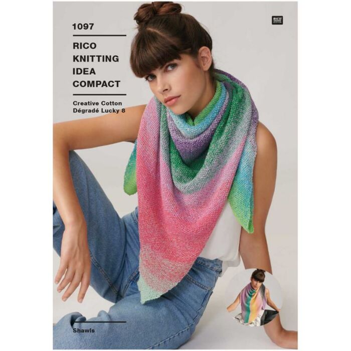 Rico Design Creative Cotton Degrade Lucky 8 Pattern 1097 main product photo